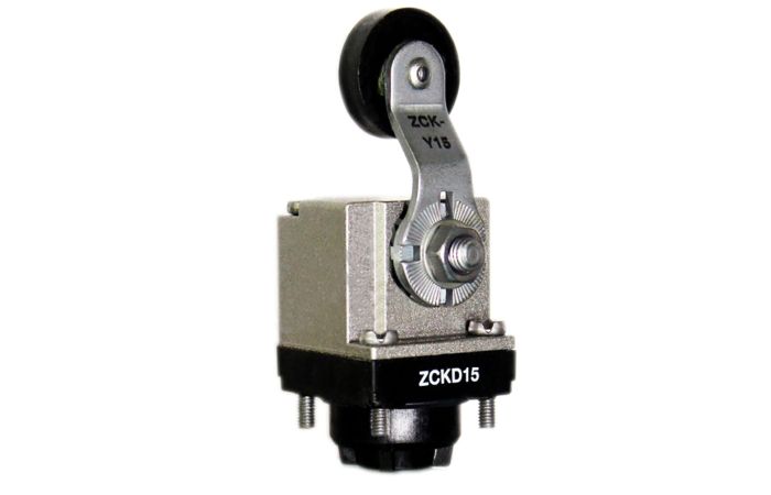 Głowica łącznika krańcowego dźwignia z rolką termoplastyczną OsiSense XC | ZCKD15 Telemecanique Sensors