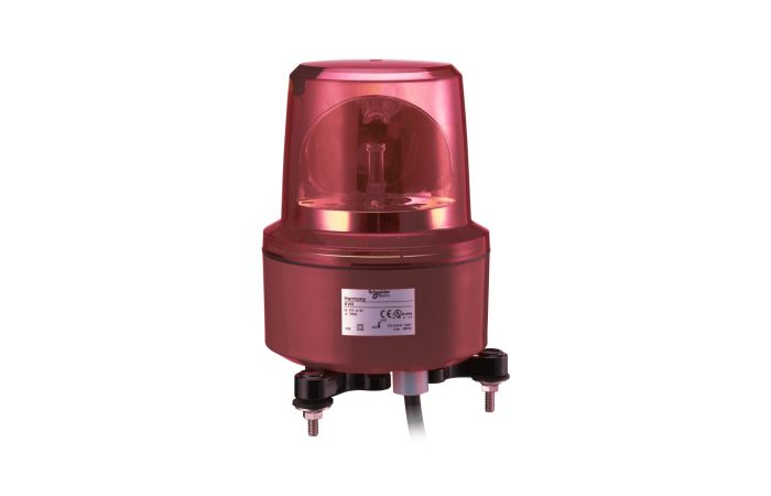 Lampka syngalizacyjna wirująca 24V AC/DC, żółta IP67, Harmony XVR | XVR13B04L Schneider Electric