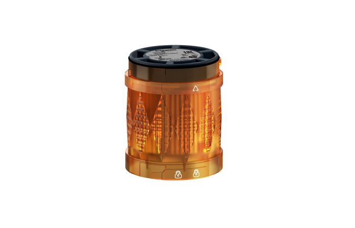 Element świetlny LED XVU Fi-60mm błyskowy pomarańczowy 24VACDC | XVUC65 Schneider Electric
