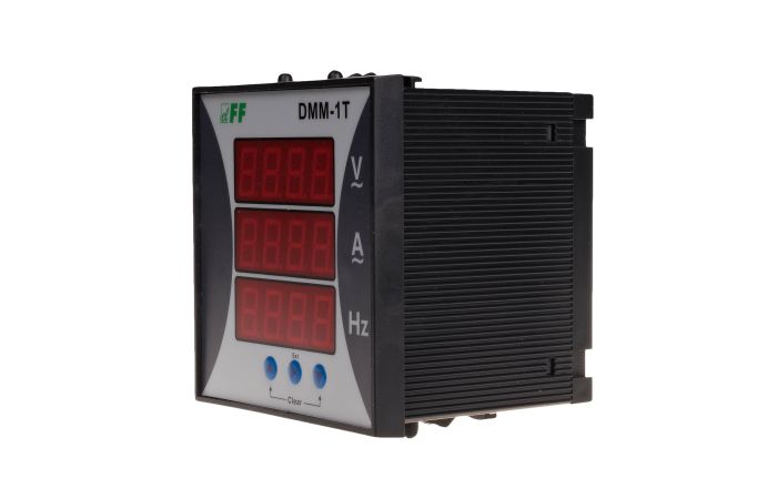 Multimetr wielofunkcyjny cyfrowy wartości parametrów sieci DMM-1T | DMM-1T F&F