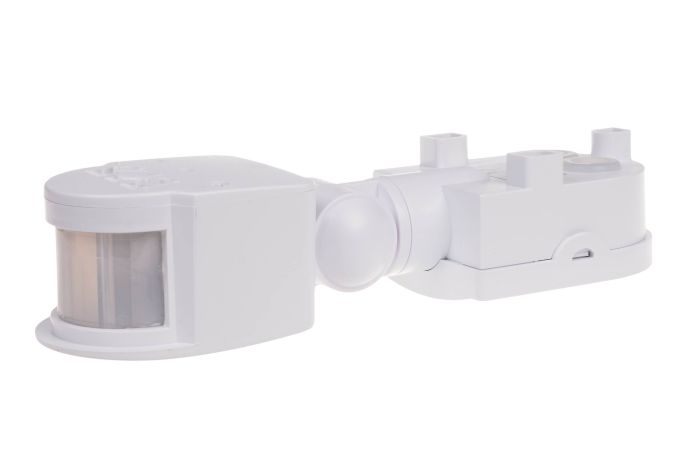 Czujnik ruchu podczerwony 180st IP44 montaż n/t 230V, biały | DR-05W F&F