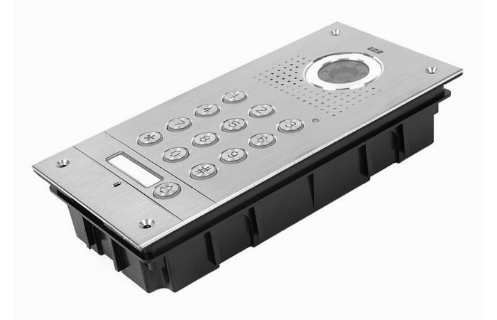 Stacja bramowa wtynkowa z szyfratorem jednoabontentowa KK-05 | KK-05 F&F