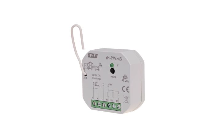 Sterownik rH-PWM3 trzykanałowy niskiego napięcia | rH-PWM3 F&F