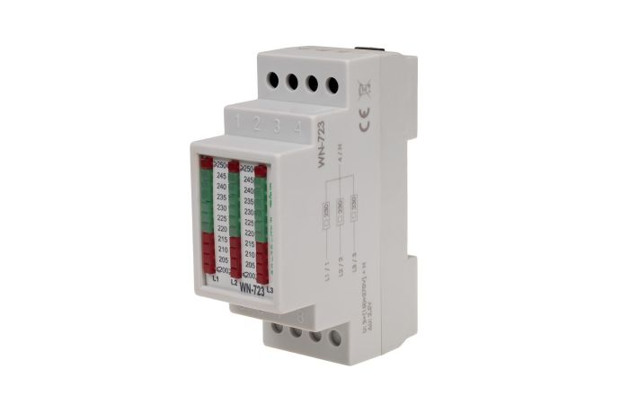 Wskaźnik napięcia trójfazowy WN-723 3x400V+ N | WN-723 F&F