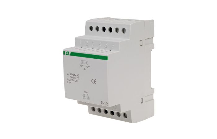 Stabilizator impulsowy 12V DC ZI-12 12-28V AC / 16-37V DC 3A 3A | ZI-12 F&F