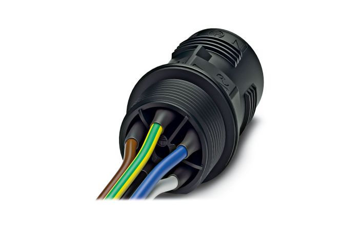 Przepust ścienny QPD W 4PE1,5 M25 0,5 BK | 1414736 Phoenix Contact