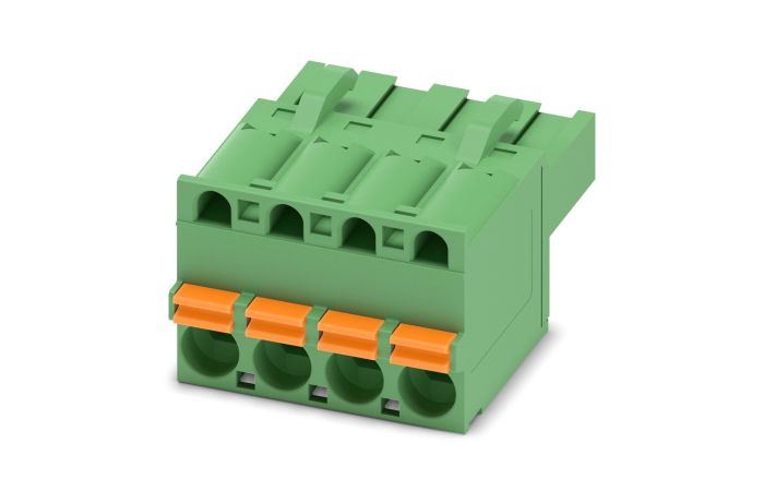 Łączniki wtykowe płytek drukowanych FKCT 2,5/ 4-ST, 4-biegunowy, 320V, zielony | 1909236 Phoenix Contact