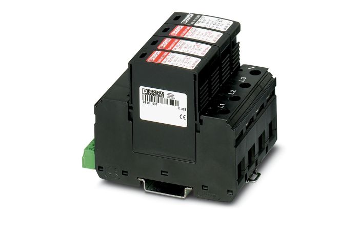 Odgromnik/ogranicznik przepięć typ 1/2 VAL-MS-T1/T2 335/12.5/3+1-FM | 2800183 Phoenix Contact