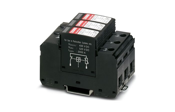 Odgromnik/ogranicznik przepięć typ 1/2 VAL-MS-T1/T2 1000DC-PV/2+V | 2801160 Phoenix Contact
