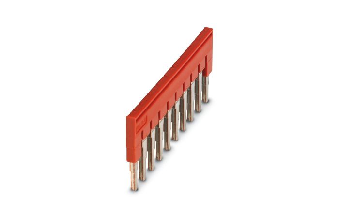 Mostek wtykany FBS 10-6, 10-biegunowy, czerwony | 3030271 Phoenix Contact