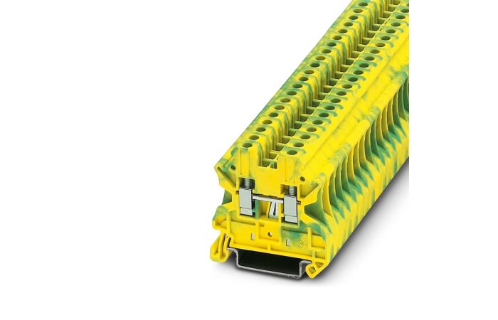 Złączka przelotowa przewodu ochronnego UT 4-PE, zielono-żółty (opak.50szt) | 3044128 Phoenix Contact