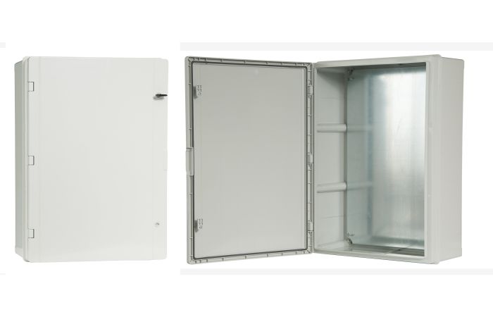 Szafka rozdzielcza hermetyczna 500, 511x711x472mm, IP65, szara | C.1604 Pawbol