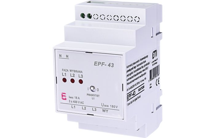 Automatyczny przełącznik faz EPF-43 | 002470280 Eti