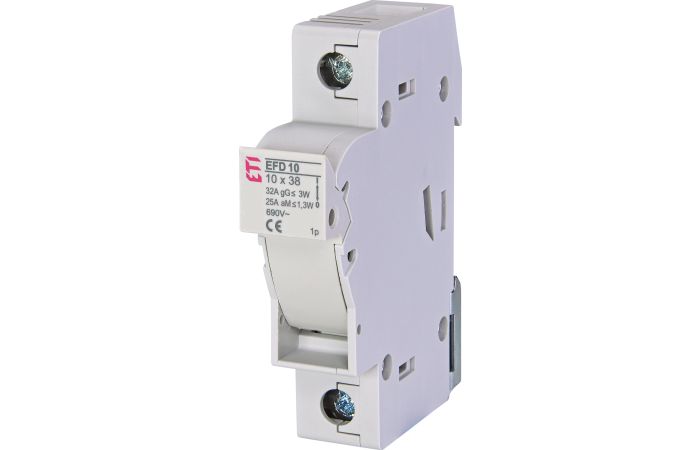 Rozłącznik bezpiecznikowy 1P 32A 10x38 EFD 10 1P | 002540001 Eti