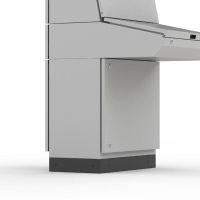 Cokół, boki, 100x400, Stal miękka, RAL7022 (2szt) | PST1040 Hoffman (Eldon)