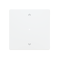 Klawisz pojedynczy roletowy 1/1 do ABB-free@home, 6220T-A01002 240, Zoni biały matowy  | 2CHT621002A4240 ABB