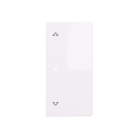 Klawisz podwójny roletowy L/P 1/2 do ABB-free@home, 6620T-A02000 500, Zoni biały  | 2CHT622002A4500 ABB