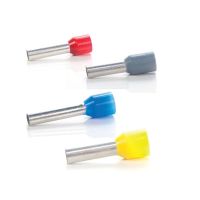 Końcówka tulejkowa izolowana DUI-0,50-10BI biały (opak 100szt) | DUI-0,50-10BI Trytyt