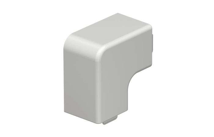 Kształtka naroża płaskiego 25x25mm, PVC, czysta biel, 9010 WDK HF25025RW | 6192785 Obo Bettermann