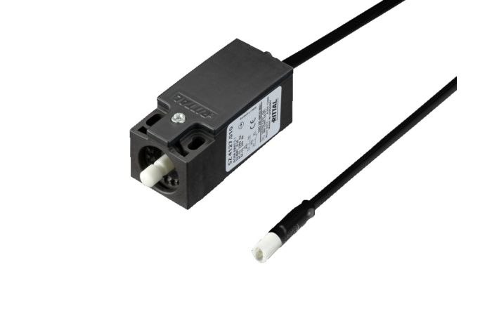 Wyłącznik drzwiowy z przewodem dł. 800mm do lampy systemowej LED, czarny | 2500460 Rittal