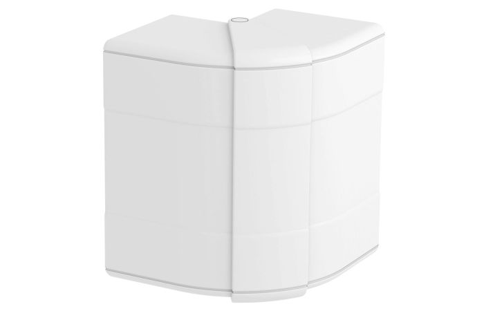 Naroże zewnętrzne ruchome 110x88x88, PC/ABS, czysta biel, 9010 GK-AH53100RW | 6113050 Obo Bettermann