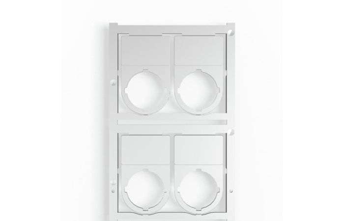 Oznaczniki urządzeń, SM 27/18-22 K MC NE GR SwitchMark, 53.75x27mm szary | 1428180000 Weidmuller