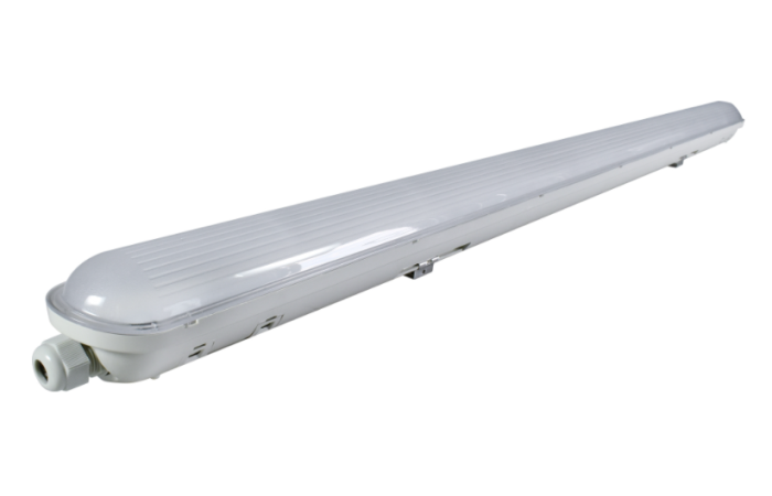 Oprawa hermetyczna LED BALWIR 40W 5100lm 4000K IP65 IK06 klosz PC | C17-HLB-120-400-4K Bemko