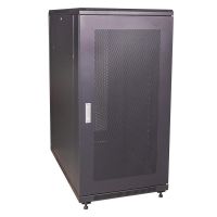 Szafa stojąca 19" 24U 600x1000x1317 z drzwiami perforowanymi przód/tył | CCSS-0610-24UP securityNET
