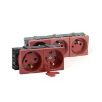 Gniazdo elektryczne bez blokady 230V, białe | WP45X4574 securityNET