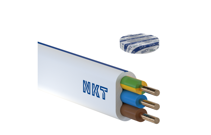 Przewód instalacyjny YDYP żo 3x1,5 450/750V /100m/ KRĄŻEK | 172152001C0100 Nkt