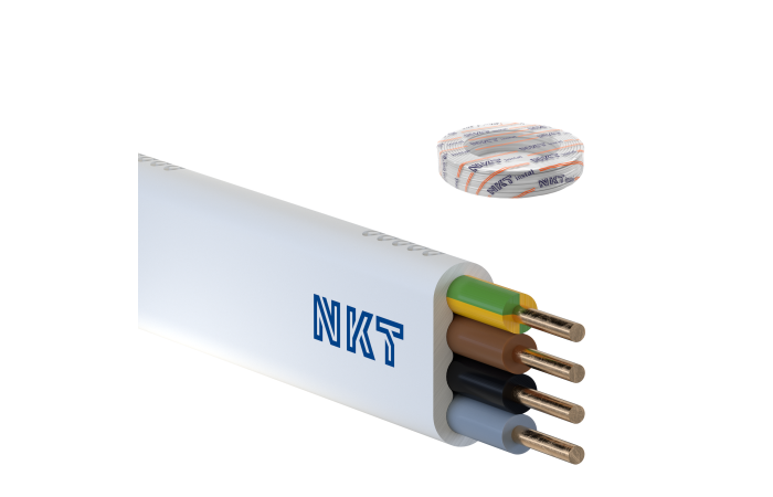 Przewód instalacyjny YDYP żo 4x1,5 450/750V /100m/ KRĄŻEK | 172153014C0100 Nkt