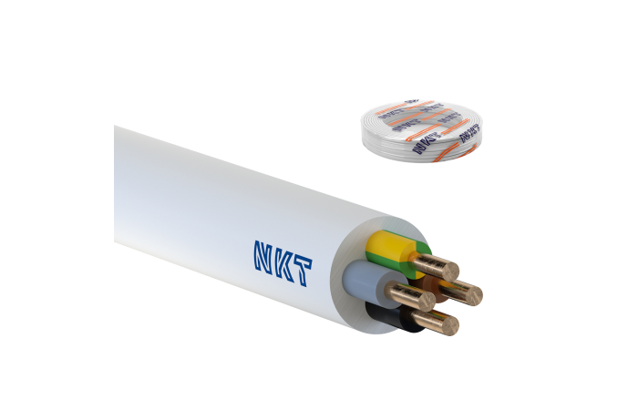 Przewód instalacyjny YDY żo 4x2,5 450/750V /100m/ KRĄŻEK | 172171011C0100 Nkt