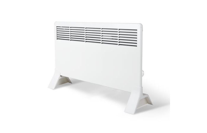 Grzejnik elektryczny moc 750W z termostatem mechanicznym i wtyczką, na nóżkach | BETA7-MP Legrand