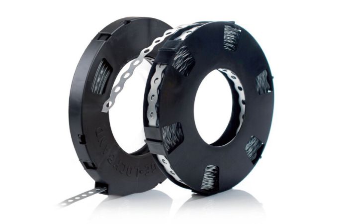 Taśma stalowa perforowna profil prosty MB-12075 | MB-12075 Trytyt