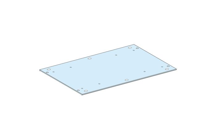 Pokrywa pełna 650x600mm IP30, PrismaSet | LVS08636 Schneider Electric