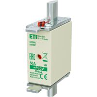 Wkładka bezpiecznikowa (topikowa) NH000 50A aM 690V silnikowa | 004181411 Eti