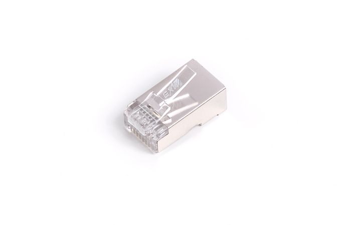 Wtyk RJ45 (8P8C) kat. 6 ekranowany (opak 100szt.) | X-ML-6F-IMP Assmann