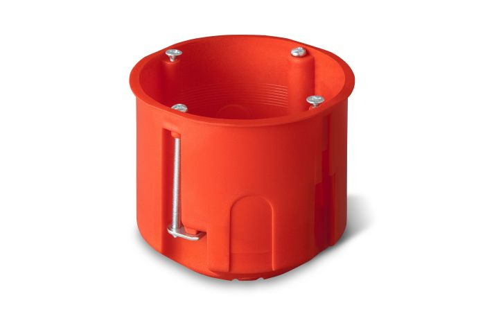 Puszka p/t PK-60 głęboka karton-gips IP20, ceglasta RAL2012 | 0220-00 Elektro-Plast Nasielsk