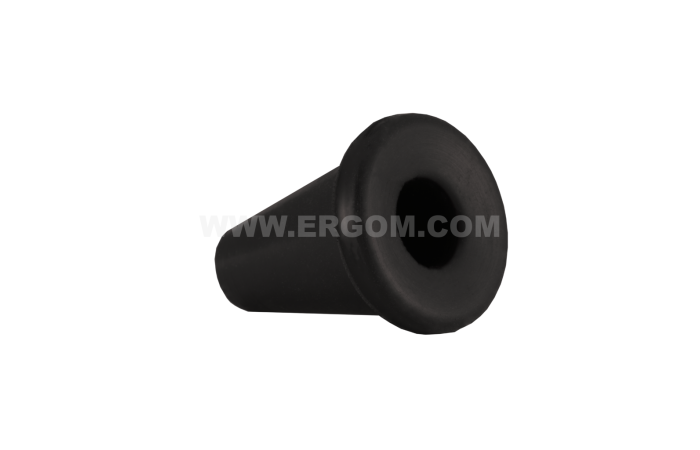 Dławnica kablowa gumowa BDE 11 czarna IP30 | E03DK-05010100101 Ergom