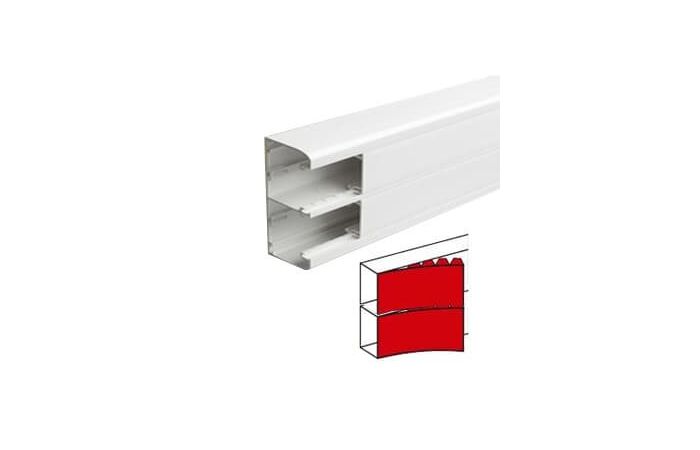 Pokrywa elastyczna DLP biała szerokość 65mm (2m) | 010521 Legrand