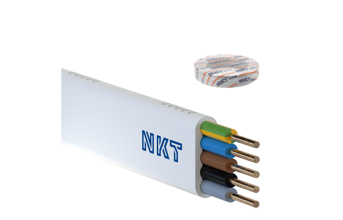Przewód instalacyjny YDYP żo 5x1,5 450/750V /100m/ KRĄŻEK | 172153018C0100 Nkt