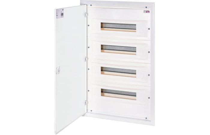 Rozdzielnica modułowa p/t 4x18 drzwi metal IP40 ERP18-4 DIDO | 001101214 Eti