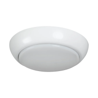 Plafon ERTON 240 OP-W E27 IP44 2 x max 15W biały | 35771 Kanlux
