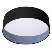 Plafon RIFA LED 17,5W WW B/W 3000K 1450lm IP20 czarny/biały | 36463 Kanlux