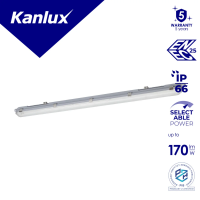 Oprawa hermetyczna LED MAH PRO 38W 12R-NW 4000K 6100/5600/4550/3750lm IP66 szary 5 lat Gwar. | 38140 Kanlux