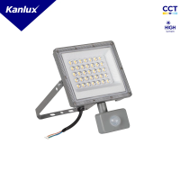 Naświetlacz LED ACETE 30W CCT SE GR 3000/4000/6500K 2400/3240/2910lm IP44 szary | 38497 Kanlux