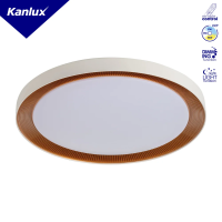Plafon ANBAR LED 37W CCT BR 3000-6500K max 2170 (4000K)lm IP20 brąz | 38930 Kanlux