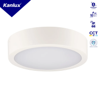 Plafon LED DABER 12-20W CCT W 3000/3500/4000K max 2500/2530/2630lm IP66 5 lat Gwar. | 39024 Kanlux