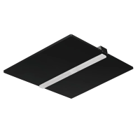 Oprawa KIENObiurowa LED podtynkowa KN-S6D-NW-B-P1 4000K 2650lm IP20 czarny 5 lat Gwar. | 37458 Kanlux