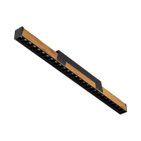 Oprawa VERTILES LED natynkowa VR-MS-NW-5D-GW-NT 4000K 2350lm IP20 złote drewno UGR<19 | 39632 Kanlux